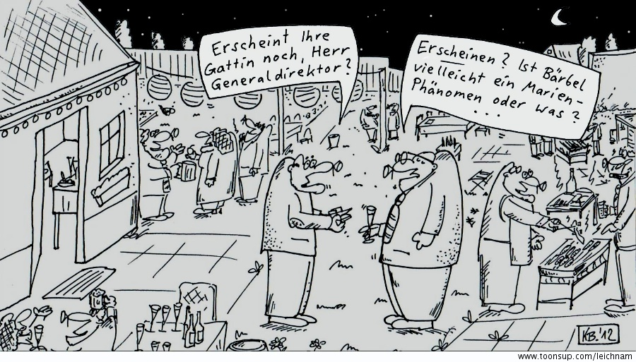 Cartoon: Festlichkeit 1