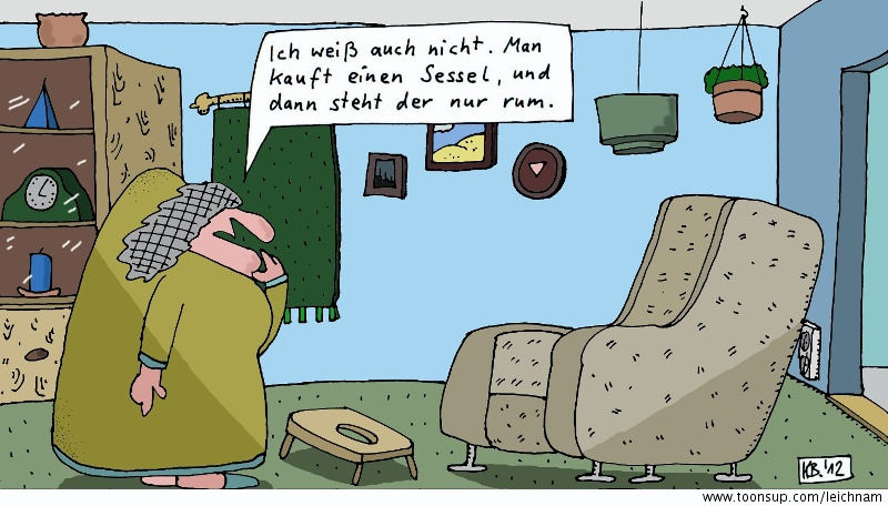 Cartoon: Seufz 1