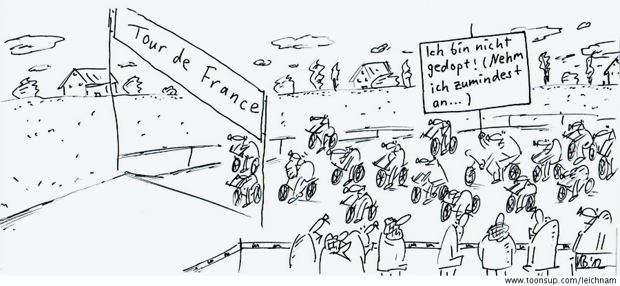 Cartoon: Tour de France 1
