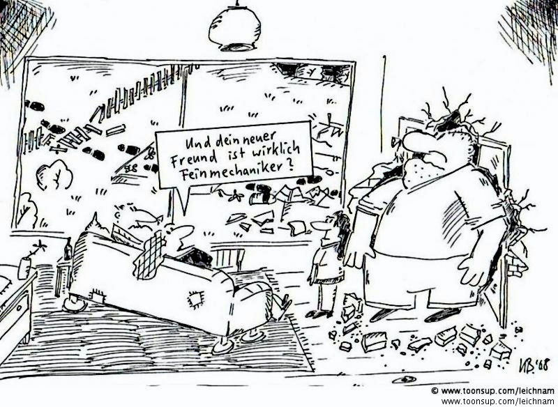 Cartoon: der neue Freund 1