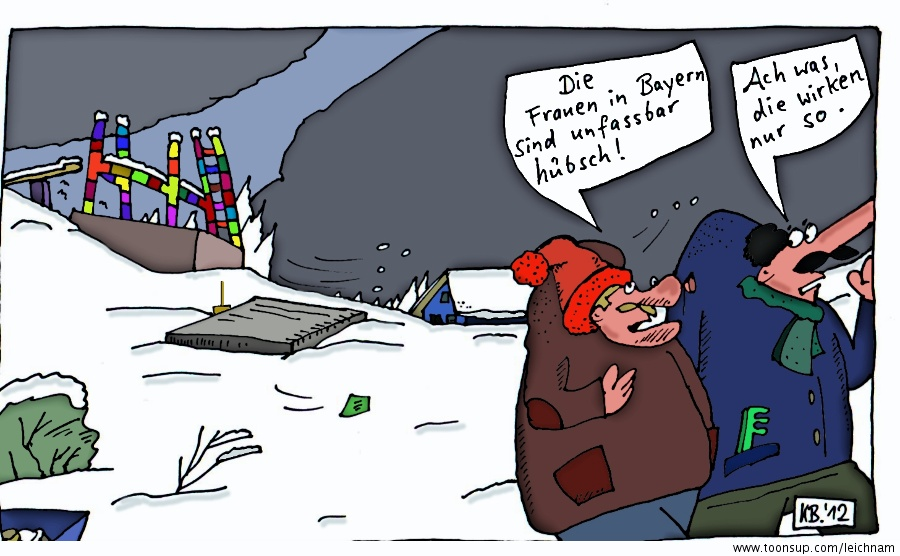 Cartoon: Ach was ... 1