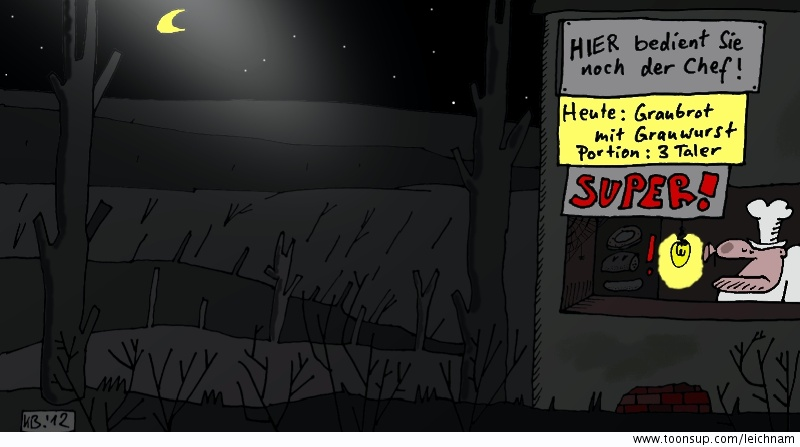 Cartoon: vergeblich 1