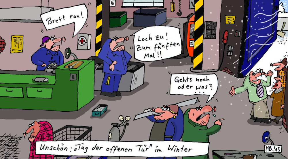 Cartoon: Unschön 1