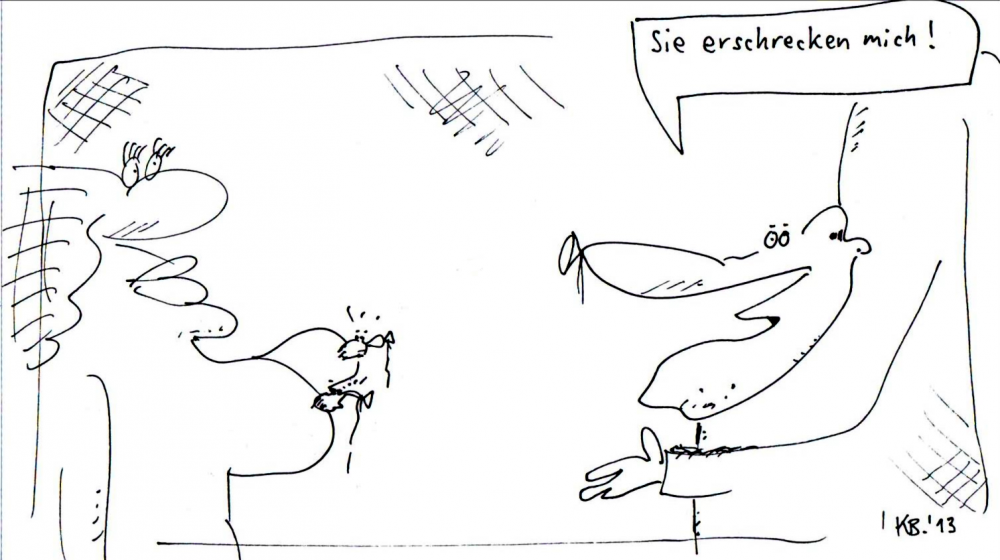 Cartoon: Schreck 1