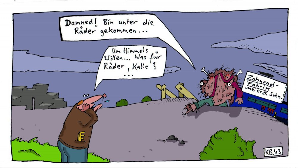 Cartoon: Damned! 1