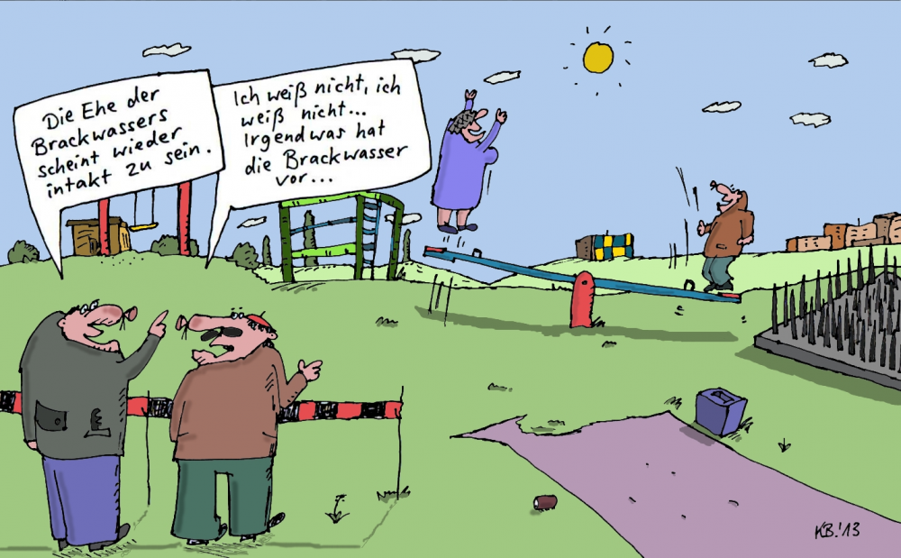 Cartoon: Brackwassers 1