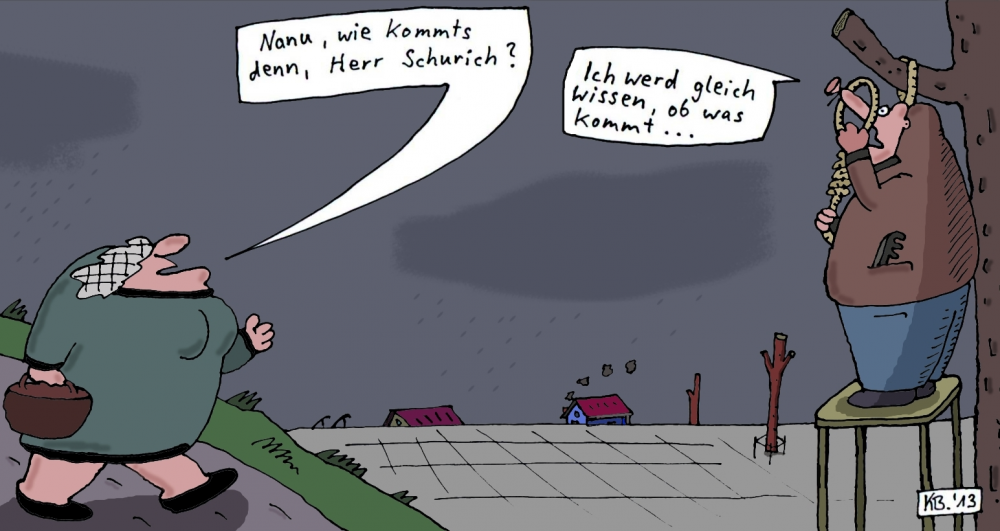 Cartoon: Herr Schurich 1