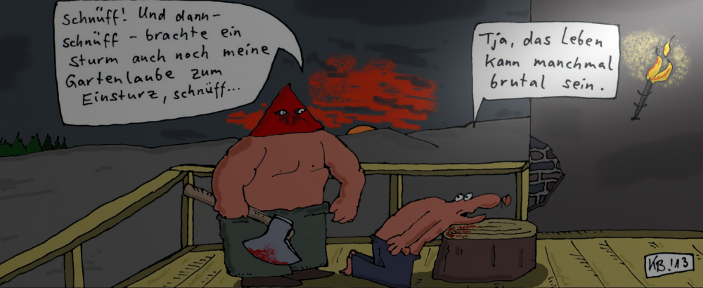 Cartoon: Gartenlaube 1