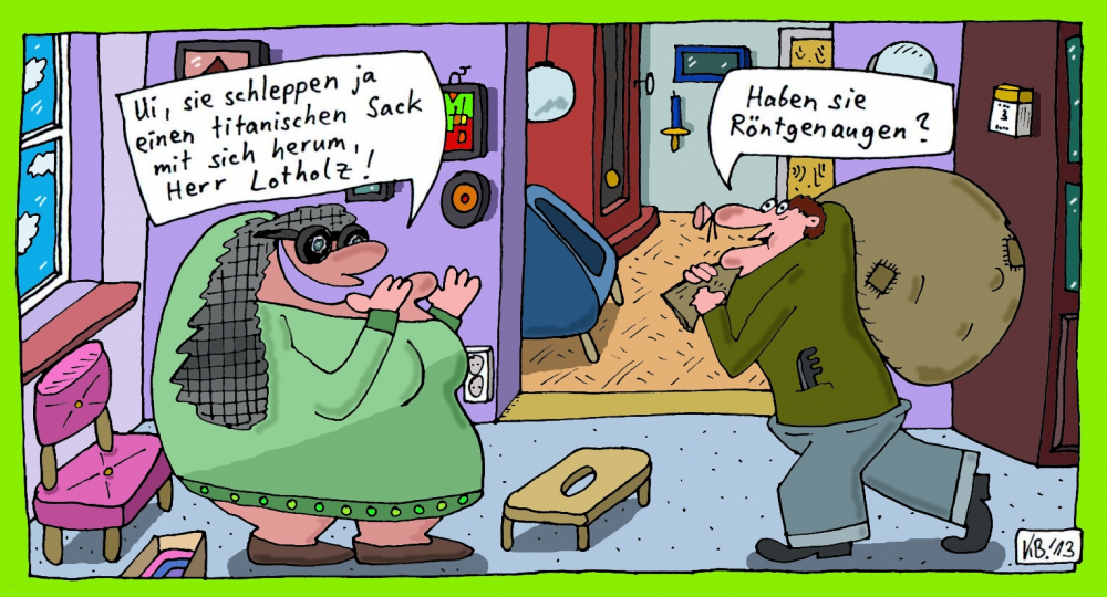 Cartoon: Herr Lotholz 1