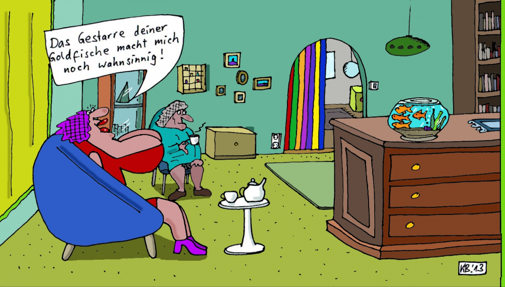 Cartoon: aufdringlich 1
