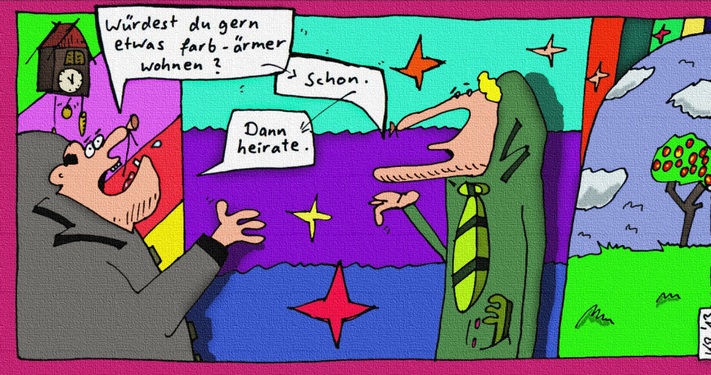 Cartoon: schon 1