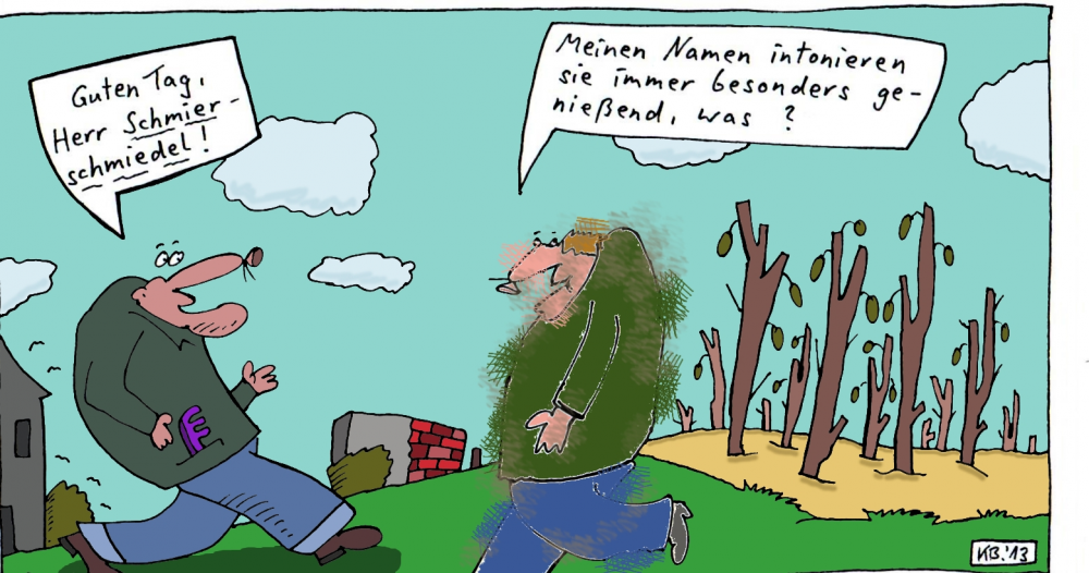 Cartoon: Guten Tag! 1