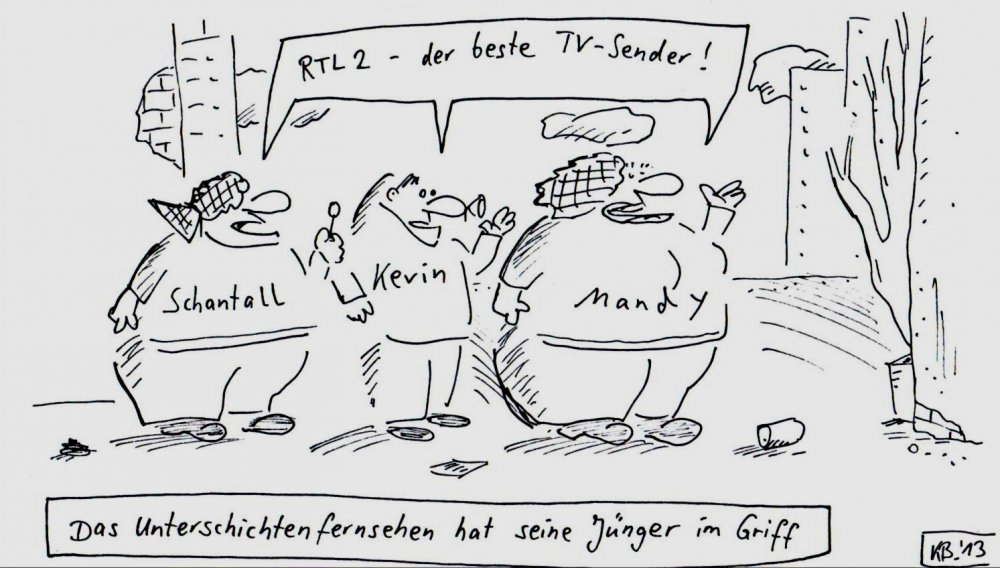 Cartoon: TV 1