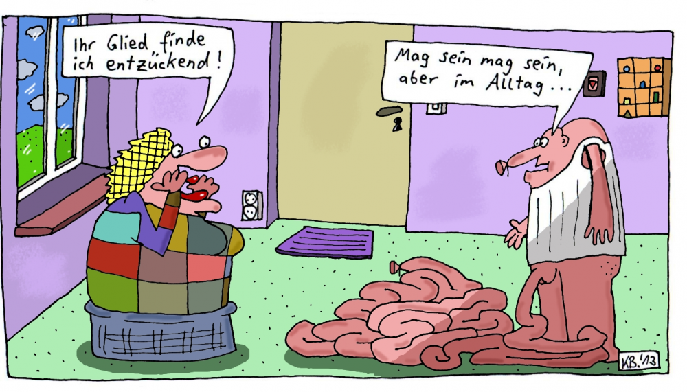 Cartoon: Begeisterung 1