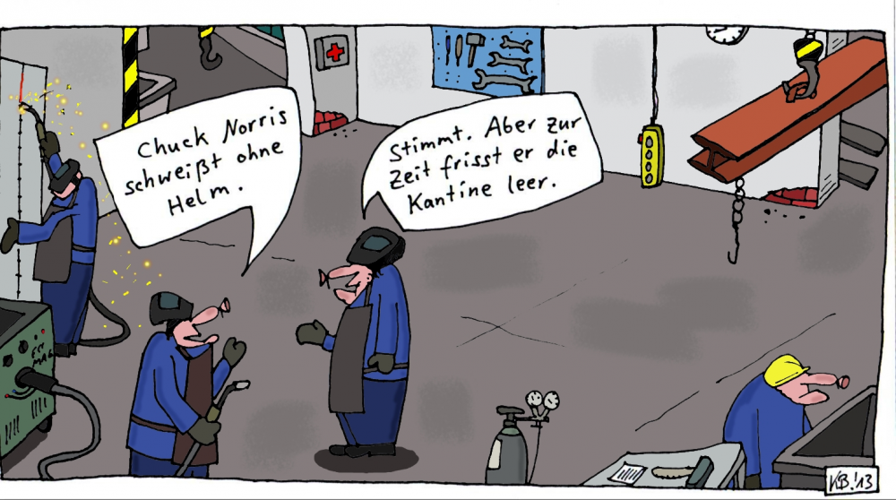 Cartoon: Maloche 1