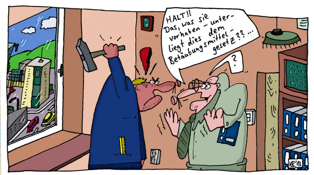 Cartoon: Werkzeug 1