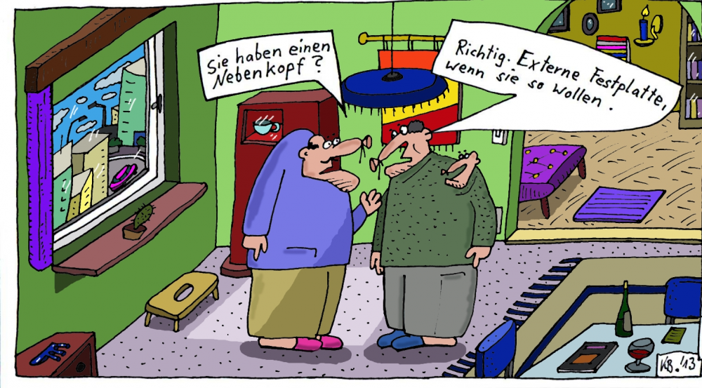 Cartoon: richtig 1