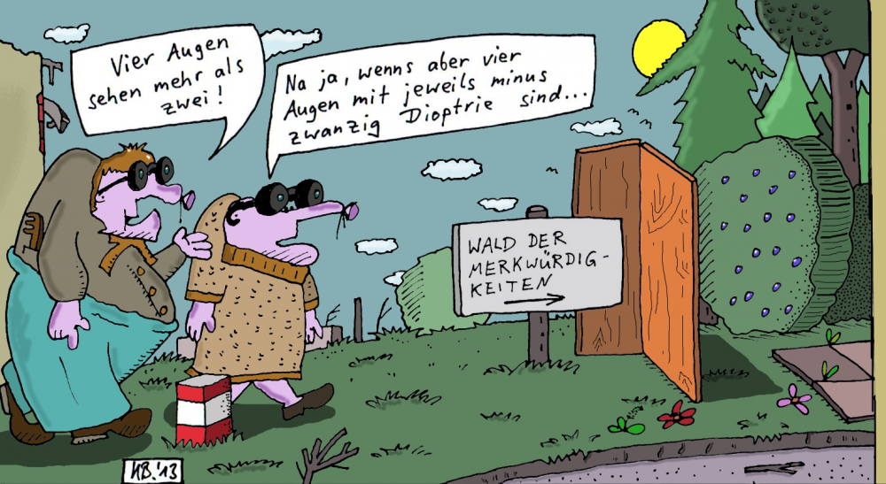 Cartoon: Augen 1