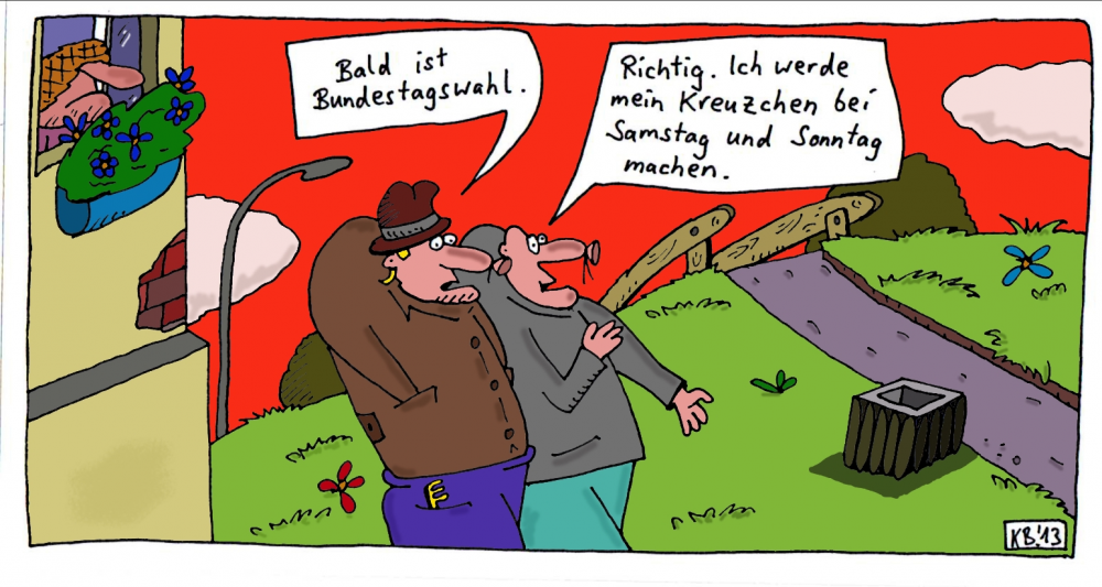 Cartoon: Bald 1
