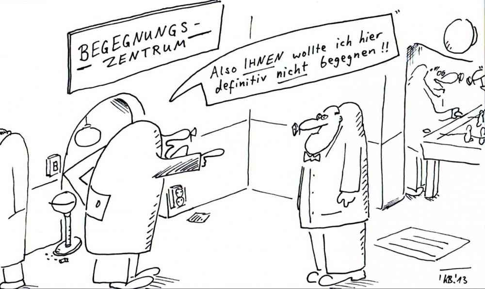 Cartoon: verärgert 1