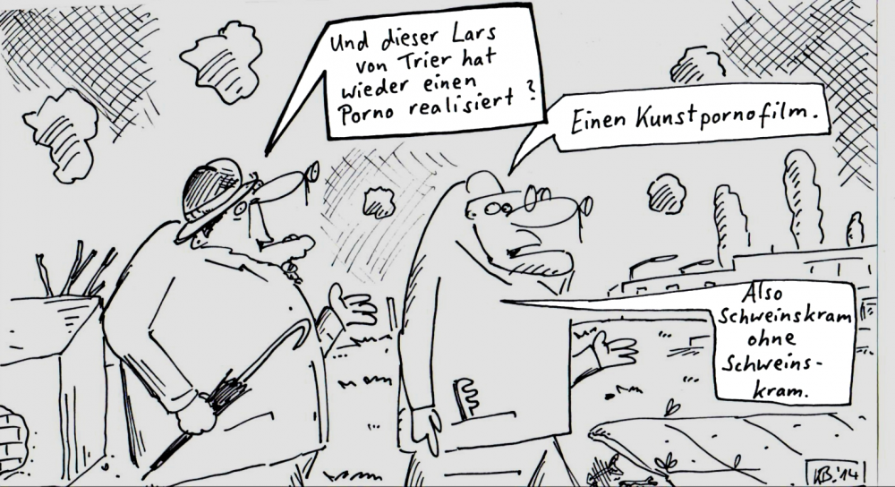 Cartoon: von Trier 1