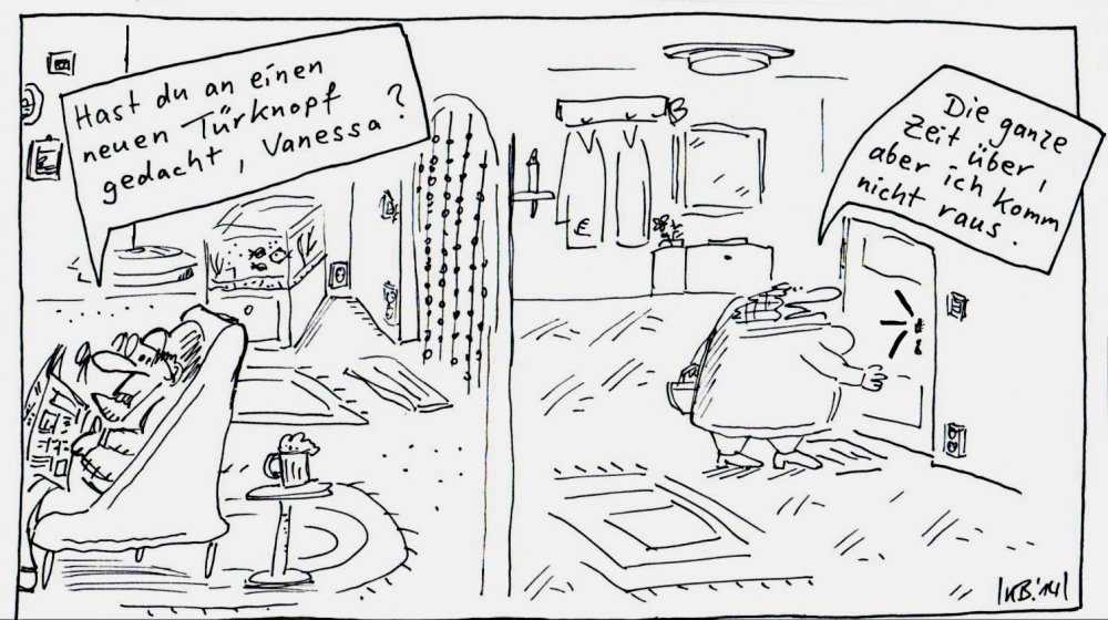 Cartoon: Vanessa 1