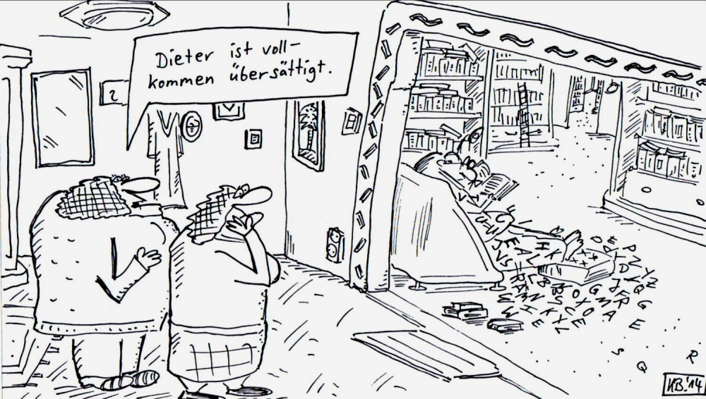 Cartoon: zwei Damen 1