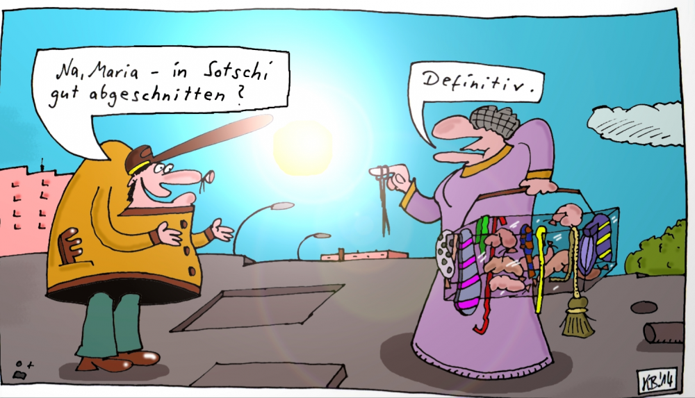 Cartoon: Sotschi 1