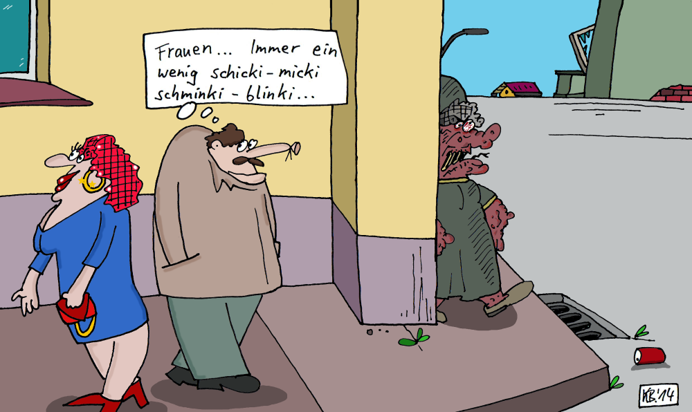 Cartoon: Begegnungen 1