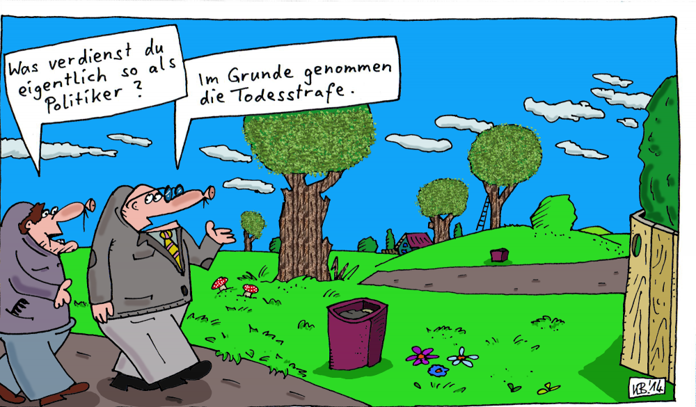 Cartoon: Verdienst 1