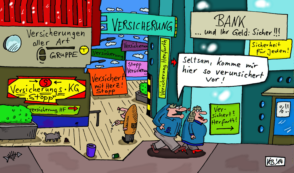 Cartoon: Großstadt 1