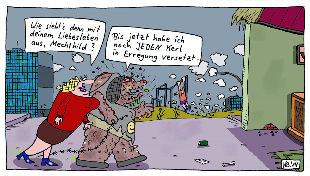 Cartoon: Mechthild 1