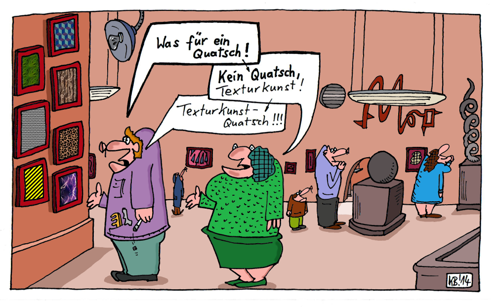 Cartoon: Ausstellung 1