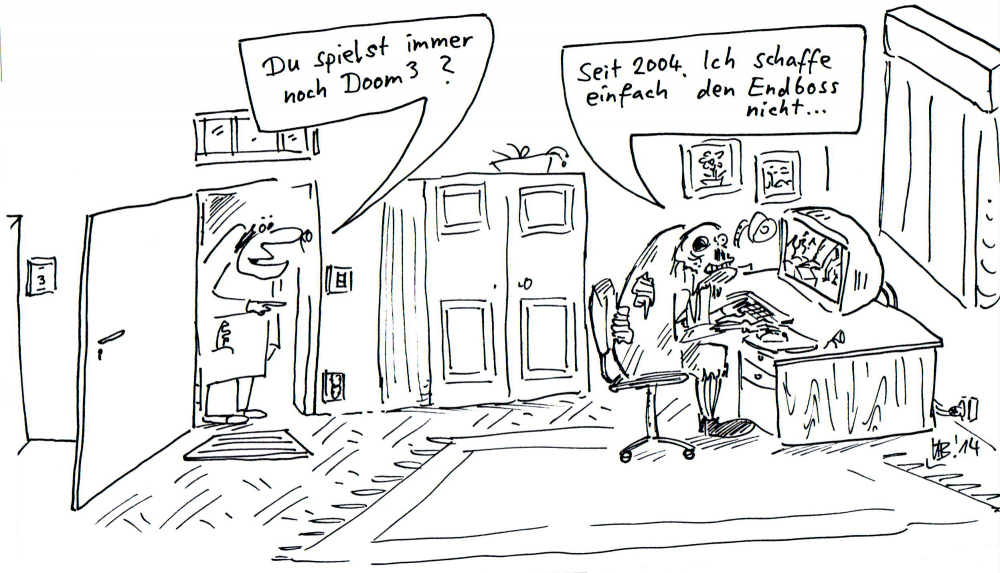Cartoon: Doom 3 1