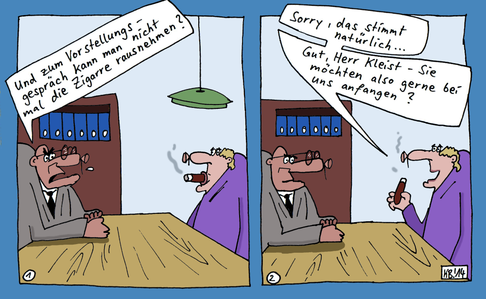 Cartoon: Personalabteilung 1