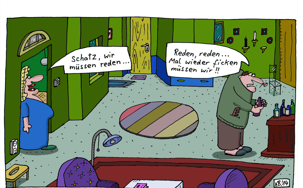 Cartoon: Schatz ... 1