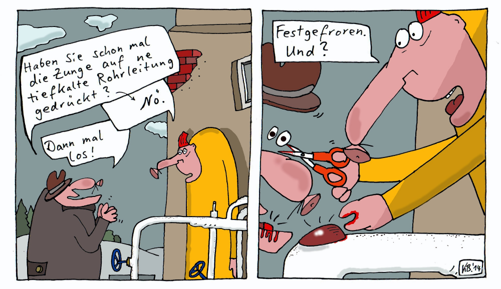 Comic: Haben Sie schon mal ... 1