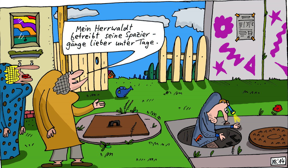 Cartoon: Herrwaldt 1