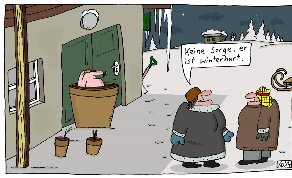 Cartoon: Keine Sorge! 1