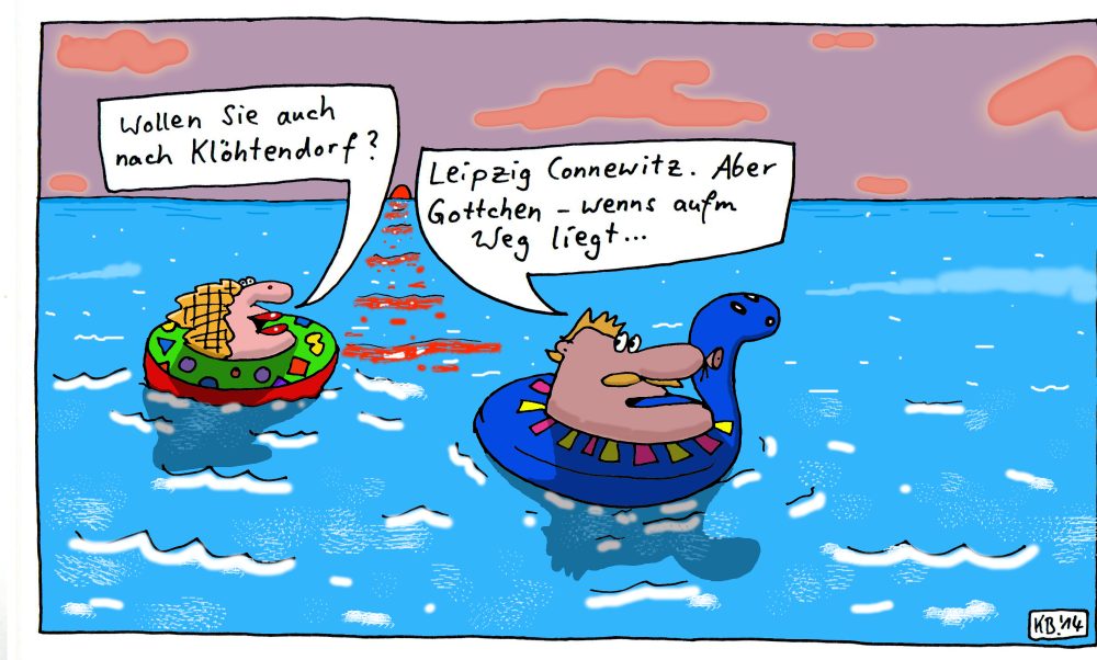Cartoon: Dame & Herr 1