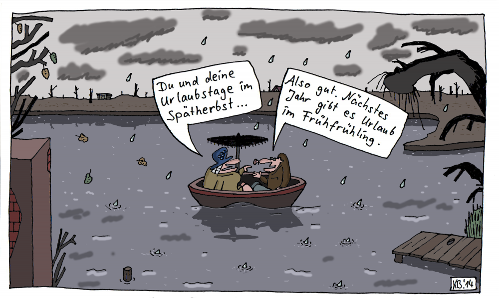 Cartoon: Zu Wasser 1