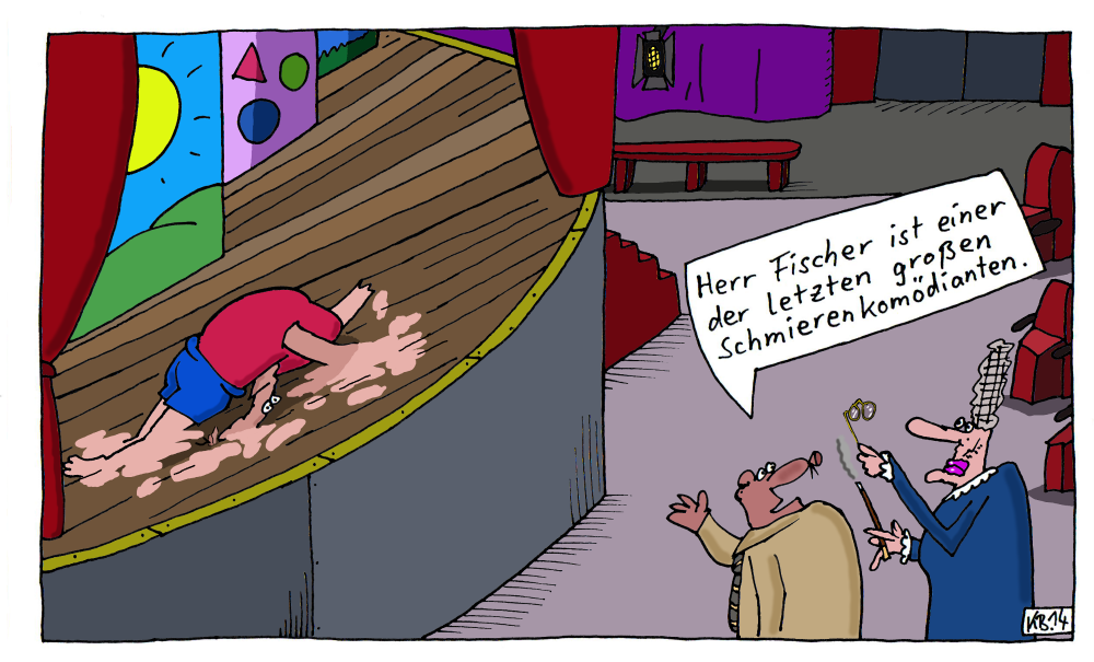 Cartoon: Herr Fischer 1