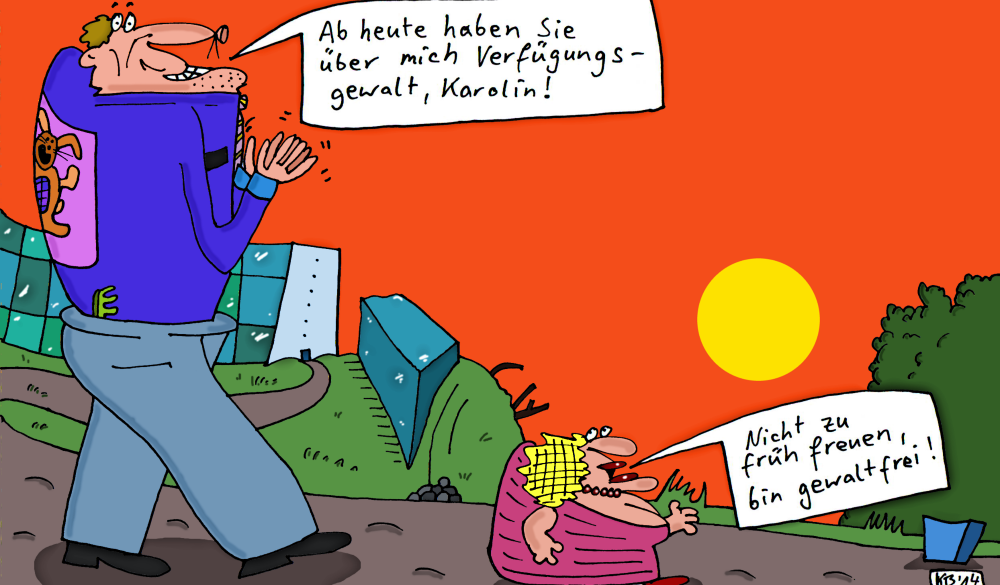 Cartoon: Ab heute 1