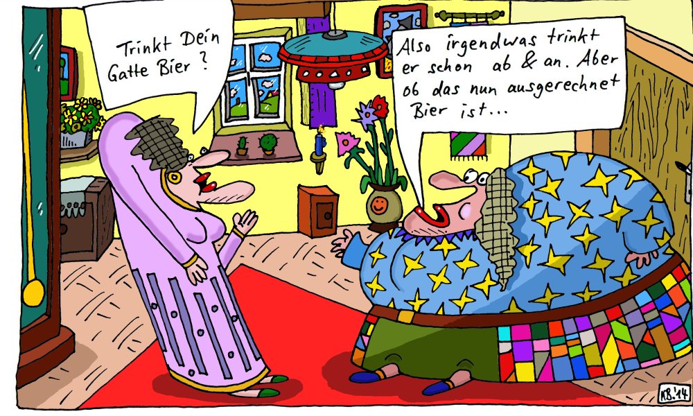 Cartoon: Bier 1