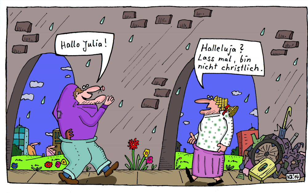 Cartoon: Gruß 1