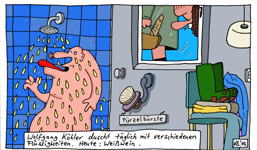 Cartoon: Wolfgang 1