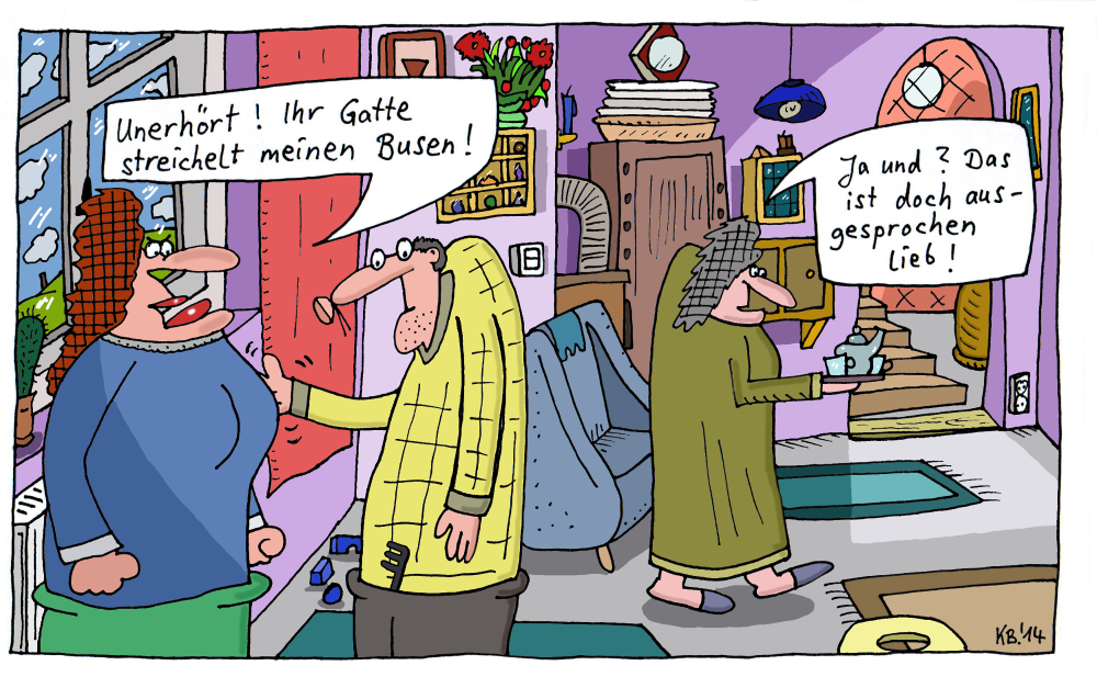 Cartoon: Unerhört! 1