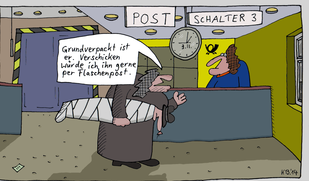 Cartoon: Schalter 3 1