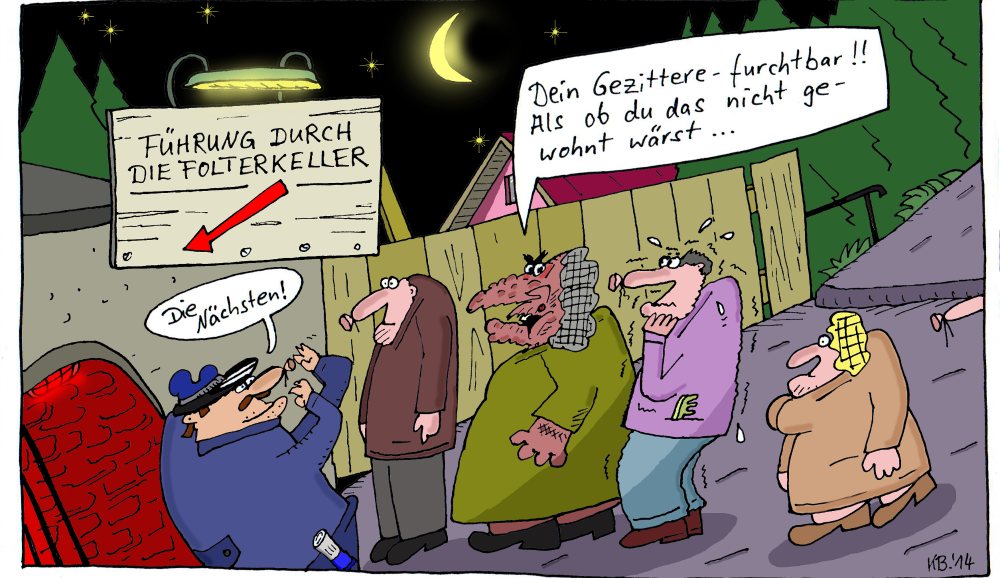 Cartoon: Nacht 1