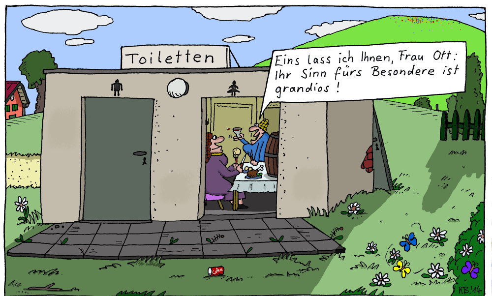 Cartoon: Frau Ott 1
